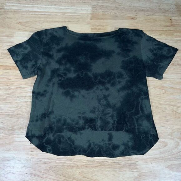 Raquel Allegra Basics Super Soft Raw Cut Tie Dye Handmade T-Shirt Toddler Size 3 - Picture 4 of 8